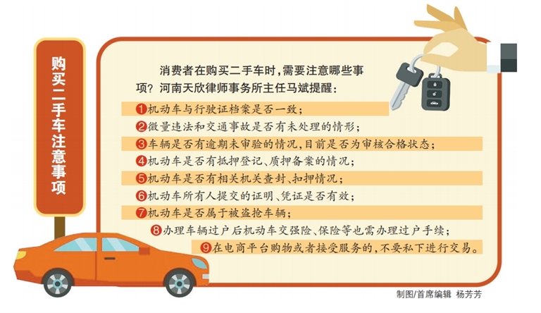 买二手车的时候需要注意哪些问题？