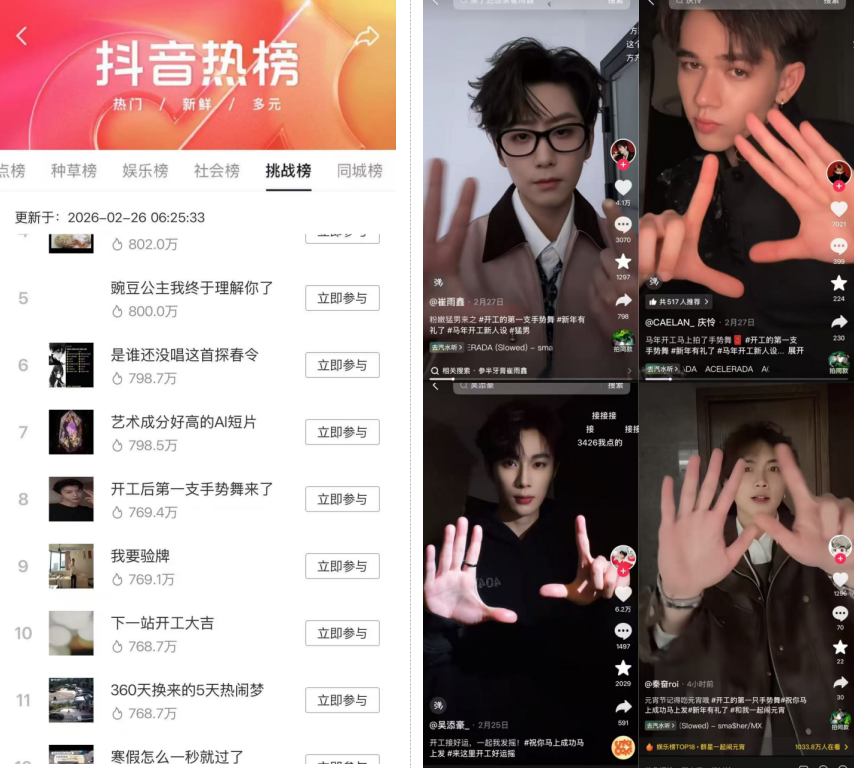 刷屏全网的开工手势舞藏着58同城的行业级营销破局思路(图5)