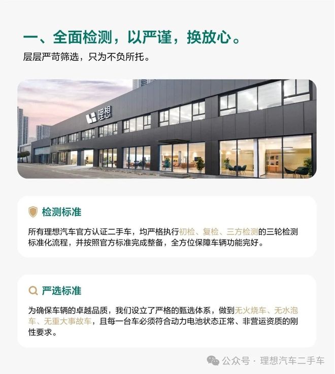 理想汽车官方认证二手车服务上线：杜绝火烧、水泡、事故车(图2)